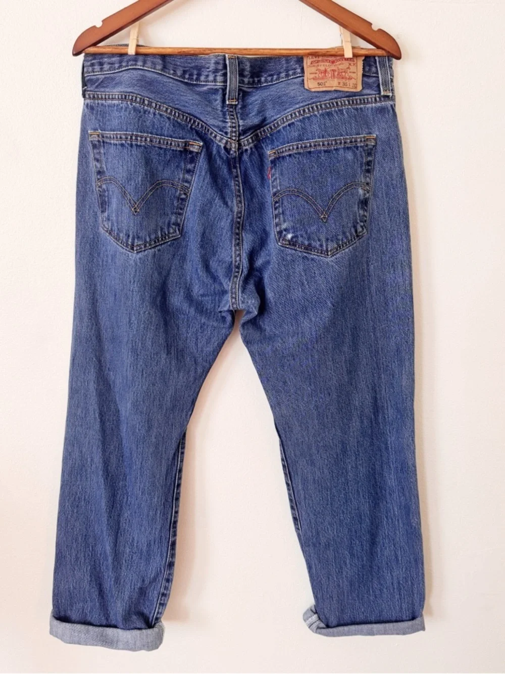 Levi 501 Relaxed Fit Jeans 36/30